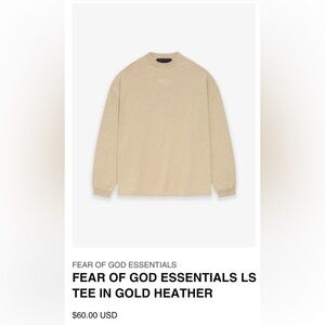 Brand new with tags Fear of God Essentials